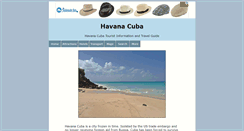 Desktop Screenshot of havanacuba.ca