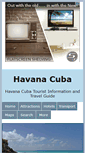 Mobile Screenshot of havanacuba.ca